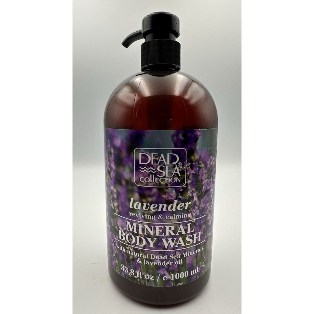 Dead Sea Collection Mineral Body Wash Lavender Reviving & Calming 33.8 oz